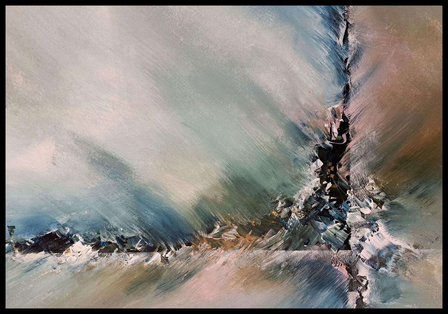 Kant en klaar pakket Abstract schilderen met acrylverf Kant en klaar pakket Abstract schilderen met acrylverf