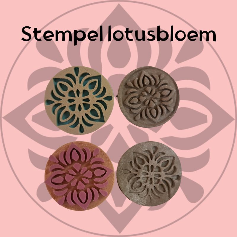 Stempel lotusbloem