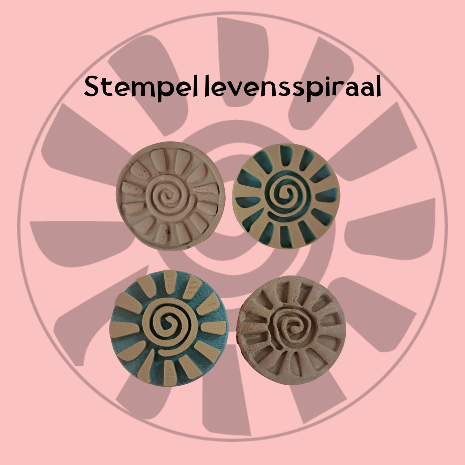 Stempel levensspiraal Stempel levensspiraal