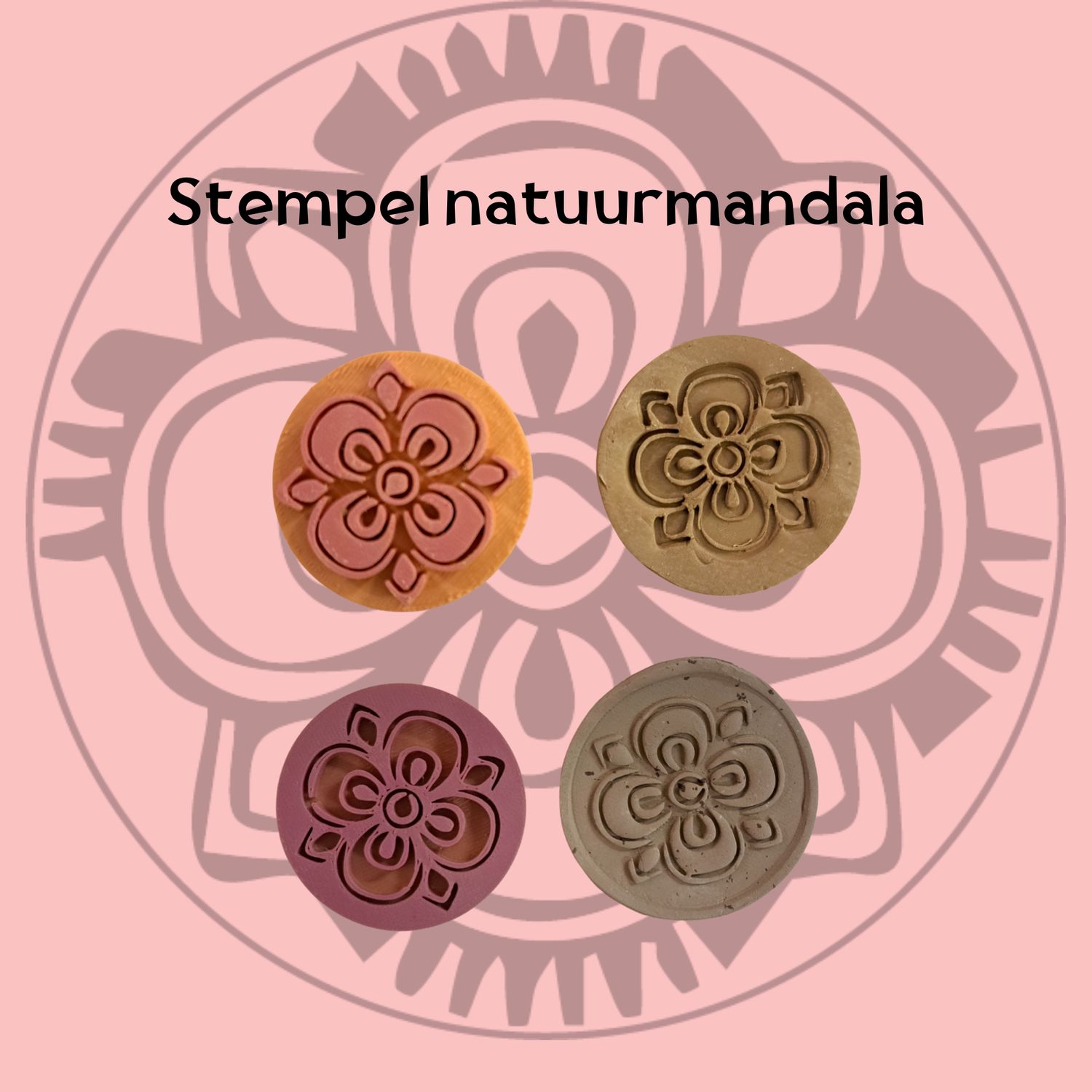 Stempel Natuurmandala Stempel Natuurmandala