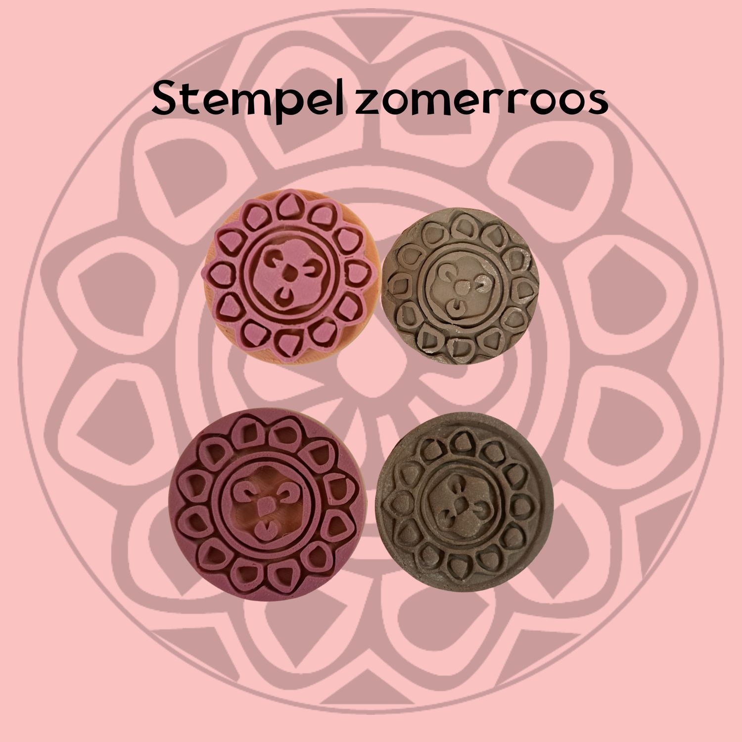 Stempel Zomerroos Stempel Zomerroos