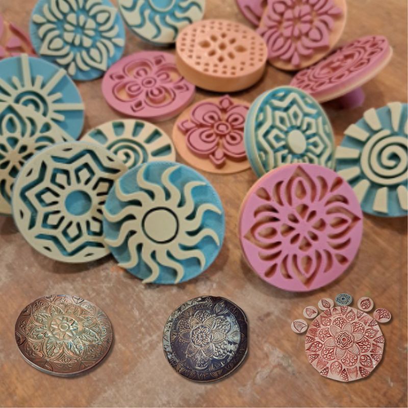 Stempels met symbolen