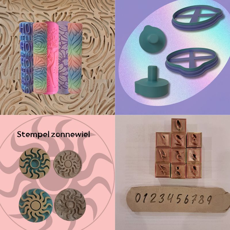 3D-Kleigereedschap By Clay Obscuur