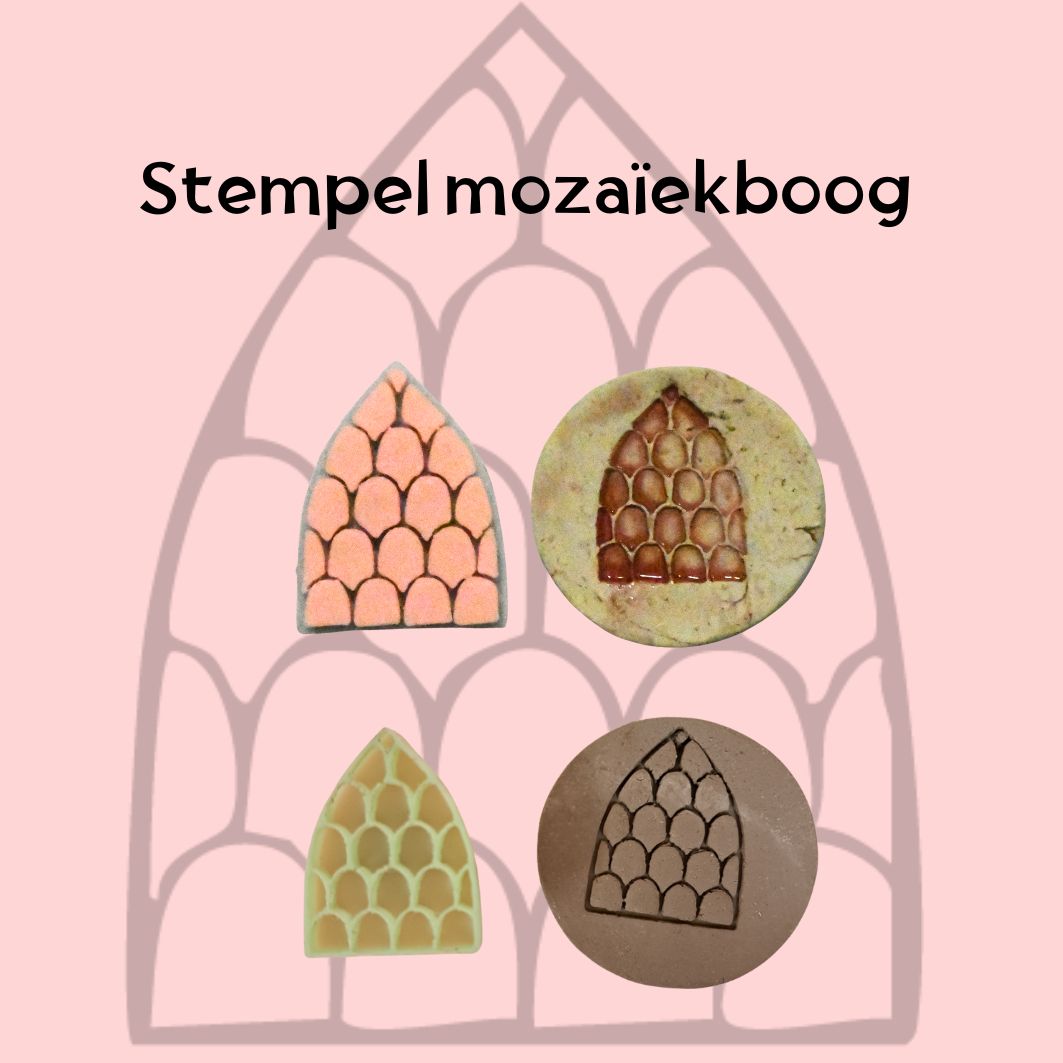 Stempel Mozaïekboog Stempel Mozaïekboog