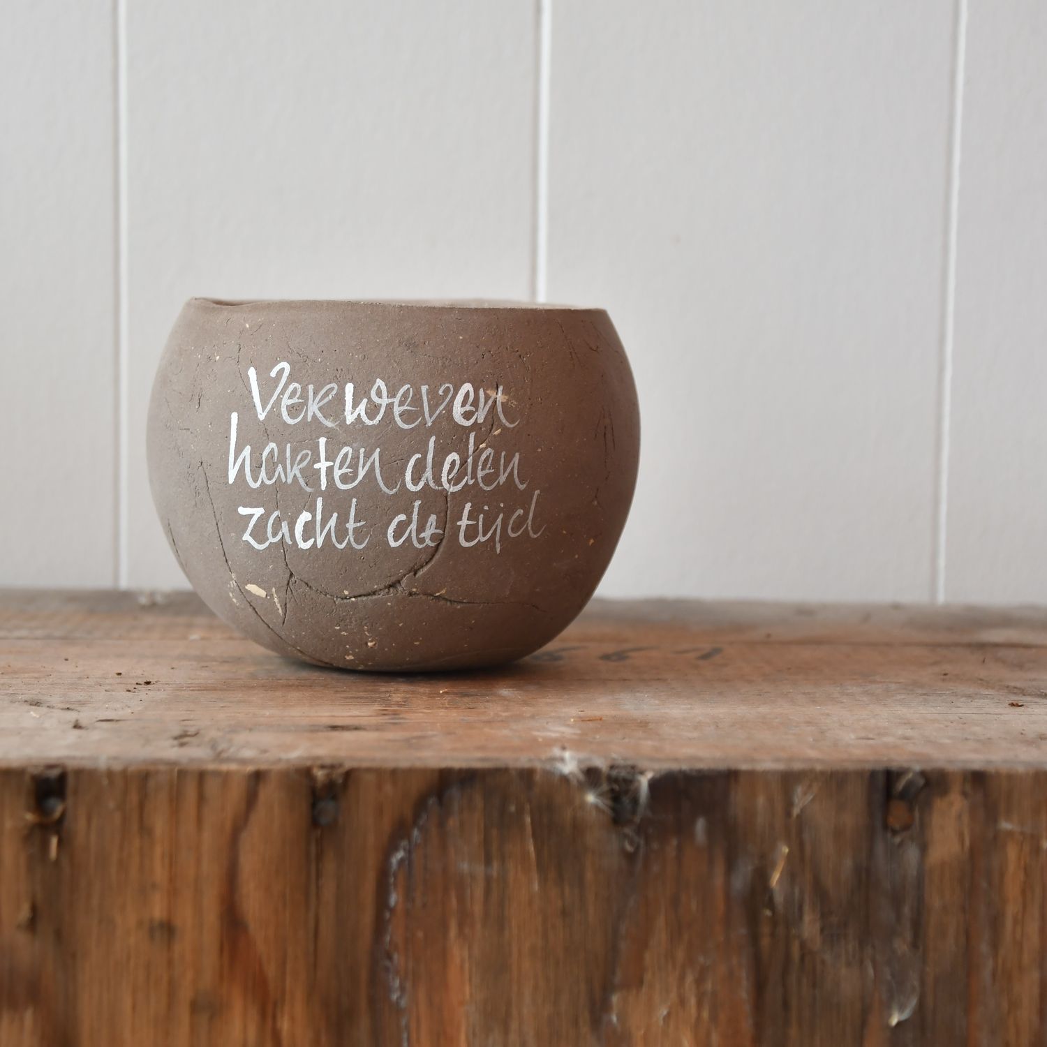 kaarsje: Verweven harten...