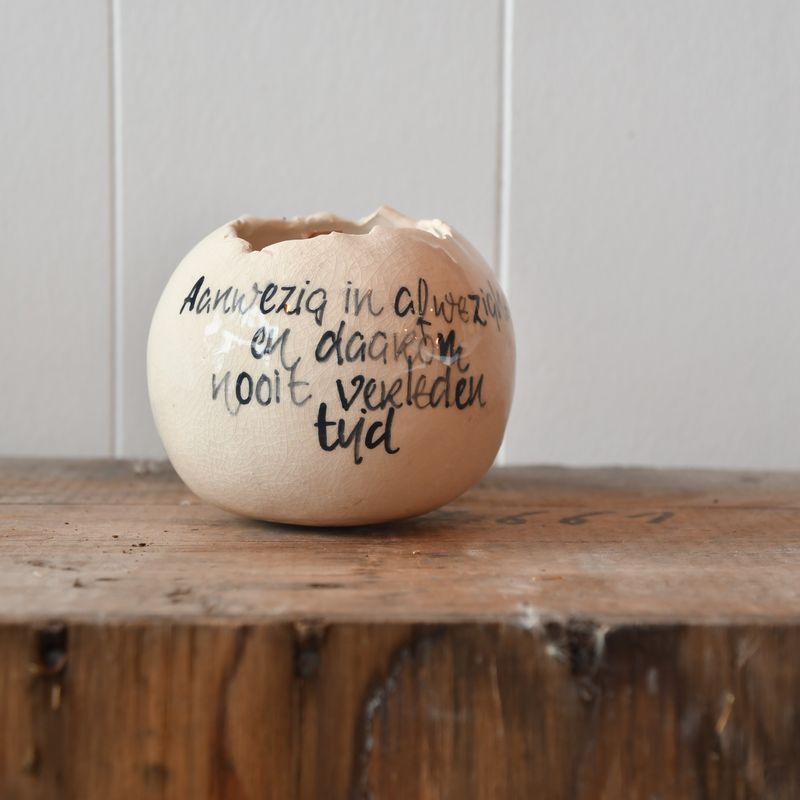 Kaarsje: Aanwezig in...