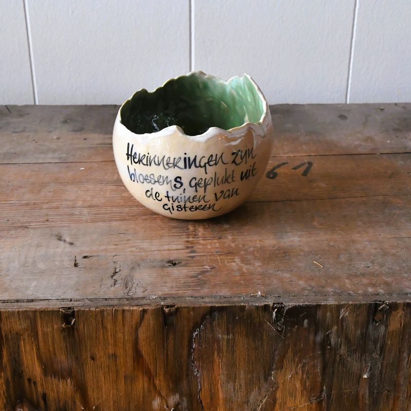 Theelichthouder: Herineringen zijn...