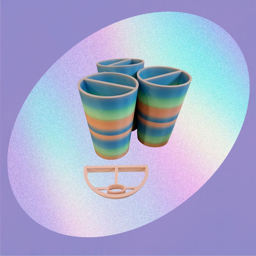 Shape Shifter Mal voor drinkbeker