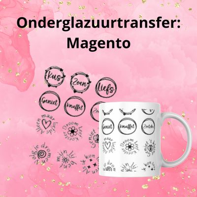 Onderglazuurtransfer A4: Magneto Onderglazuurtransfer A4: Magneto