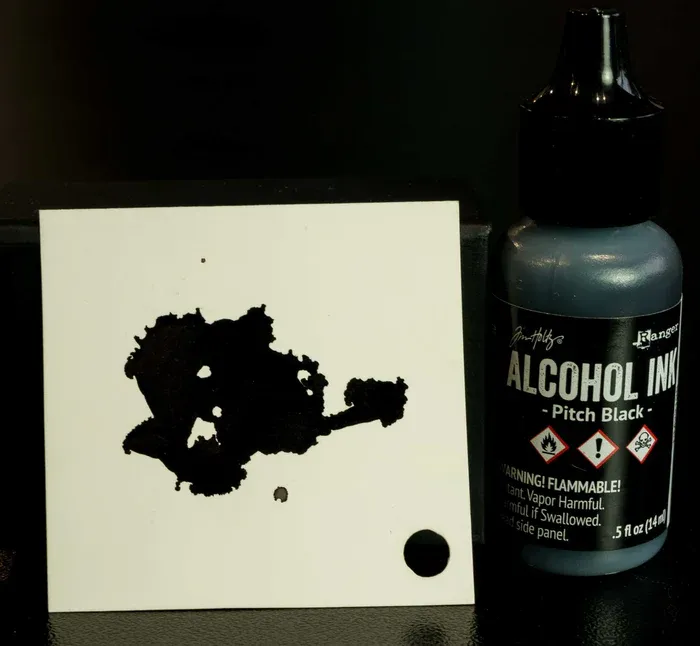 Alcoholinkt pitch black