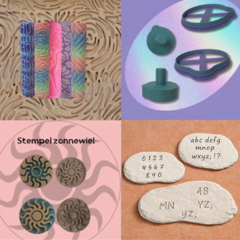 3D-Kleigereedschap By Clay Obscuur