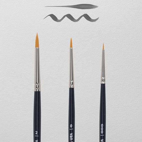 VAN GOGH Penselenset voor aquarelverf, serie 191 nr. 000-0-2