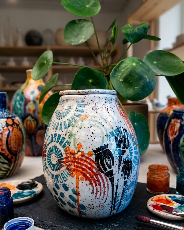 Masterclass Keramiek: Design met silkscreen & onderglazuurtransfers  Zaterdag 19 september