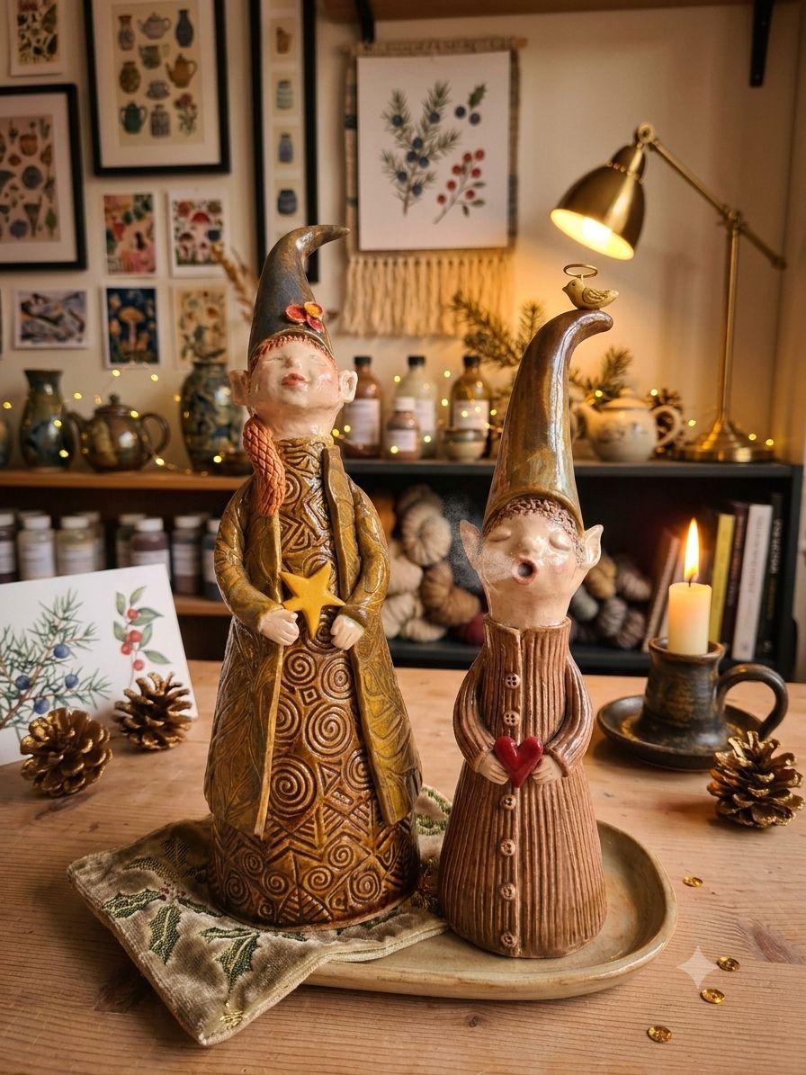 Workshop Kerstmagie in Klei: Creëer je eigen Kerstelf