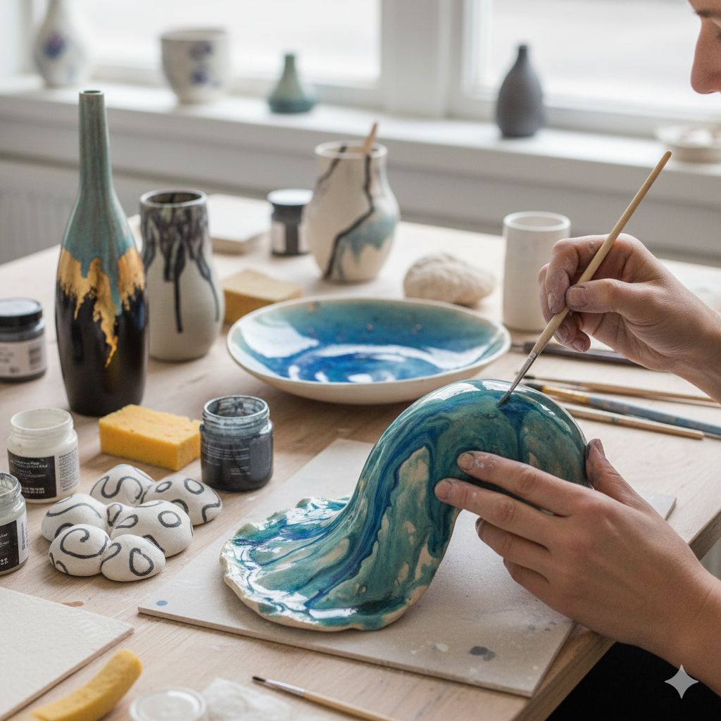 Glazuur Meesterschap:  Workshop Combinaties &amp; Technieken Vrijdag 2 oktober
