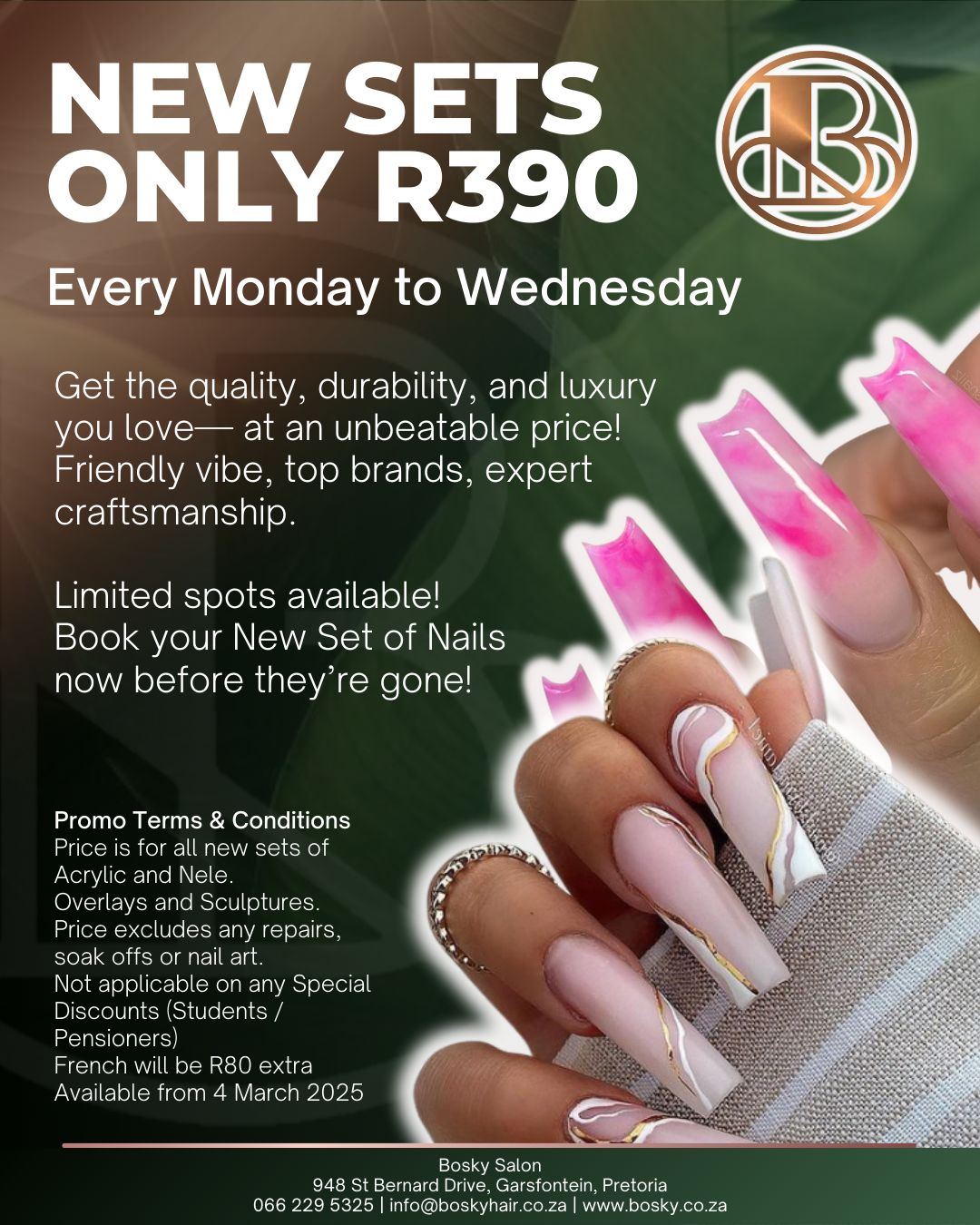 Nail Promo - New sets only R390