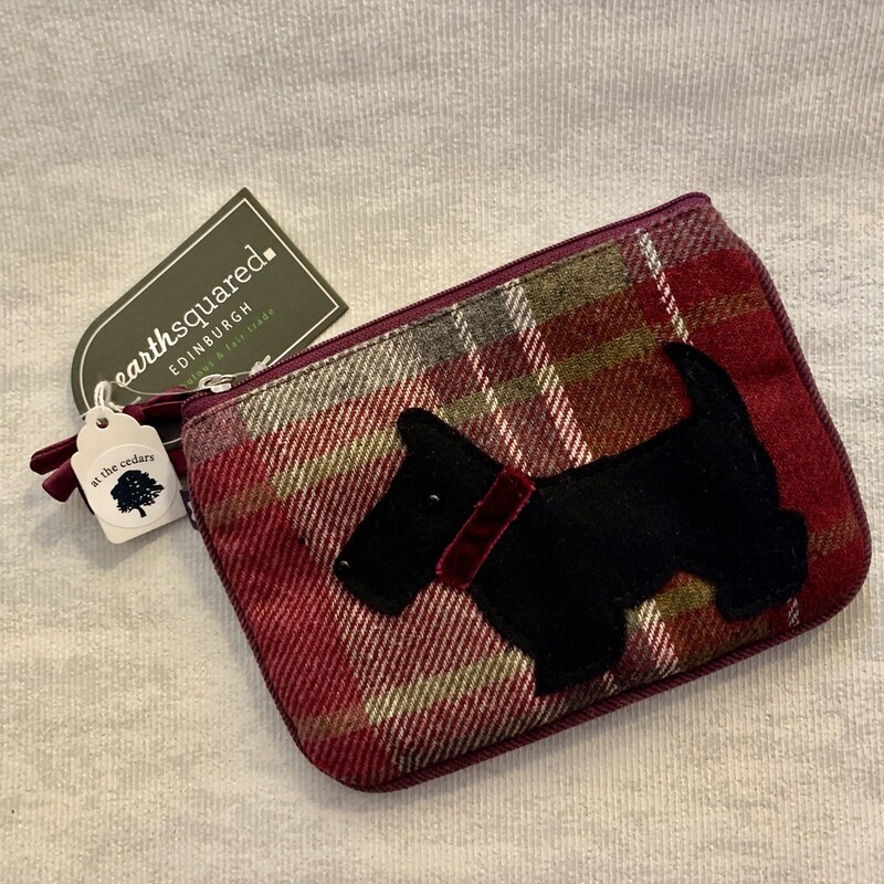 Plum Highland Friends Juliet Purse - Dog