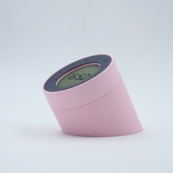 Edge Light Alarm Clock - Pink