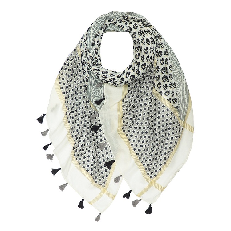 Delhi Tassels Scarf