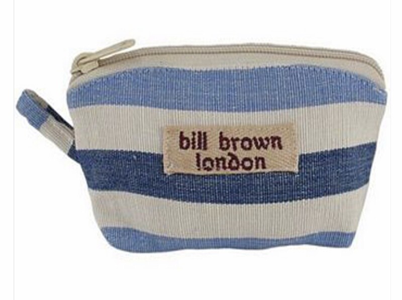 Assisi Washbag - Blue and White