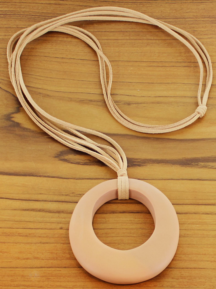 Oval Resin Pendant