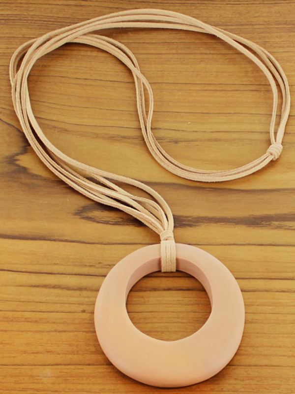 Oval Resin Pendant