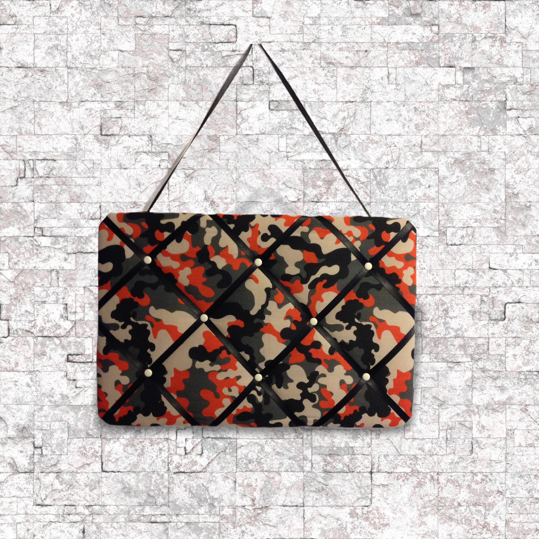 Memo Board - Black Camoflage