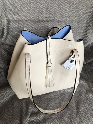 Large Tote Bag in Beige