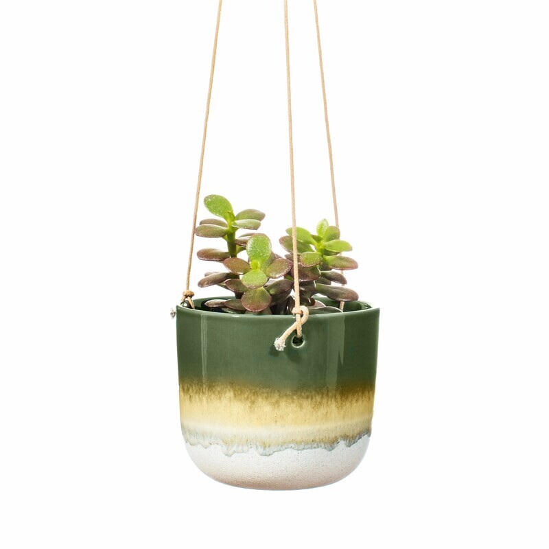 Stoneware Hanging Planter