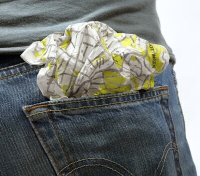 Crumpled City Maps - Soft city maps for the urban jungle.