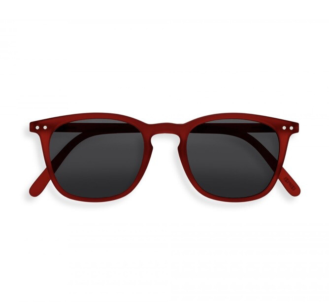 IZIPIZI Red sunglasses #E with Grey lenses. IZIPIZI Red sunglasses #E with Grey lenses.