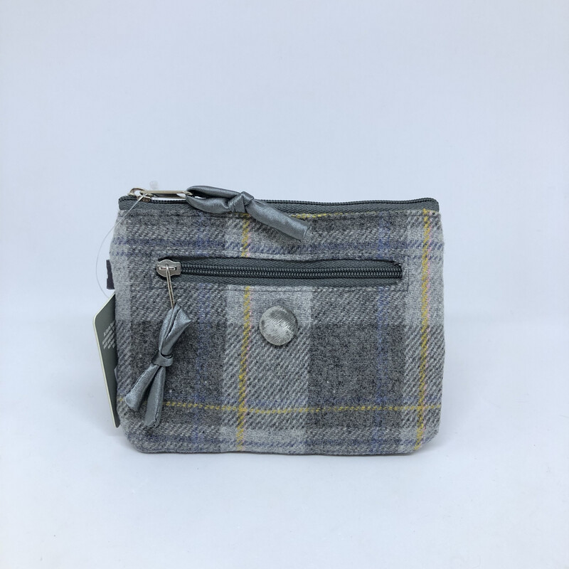 Grey Tweed Emily Purse