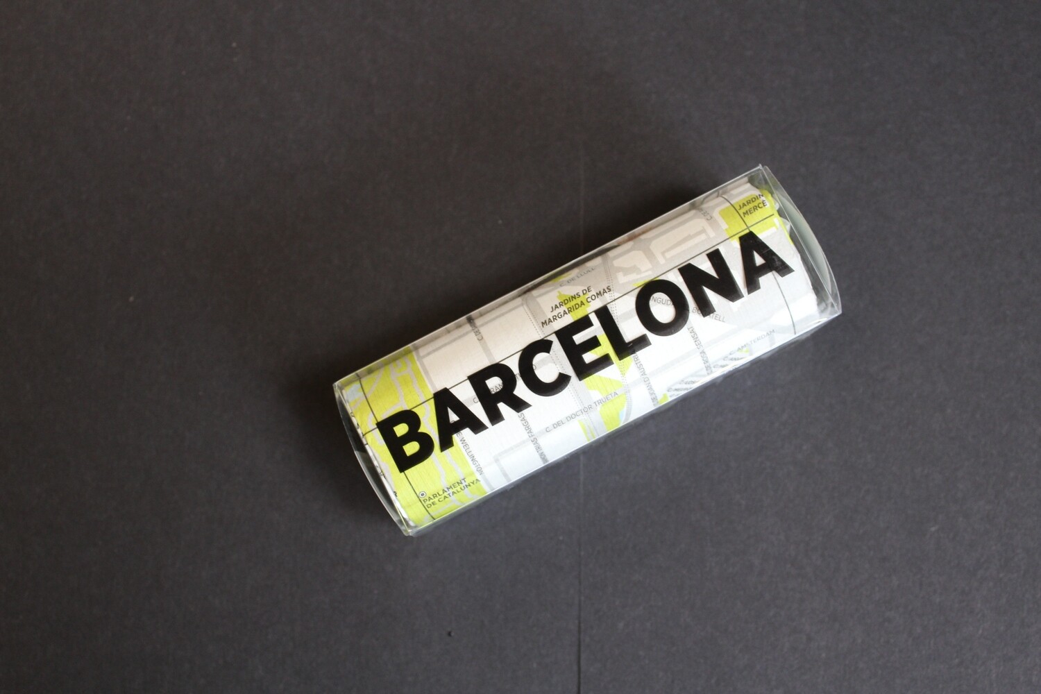 Phil the Bottle and Crumpled Map - Barcelona