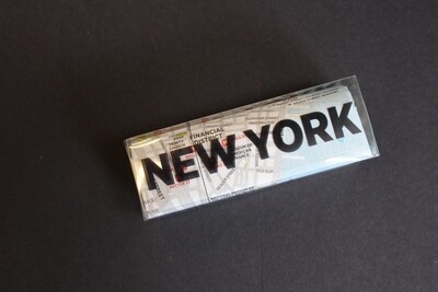 Phil the Bottle and Crumpled Map - New York