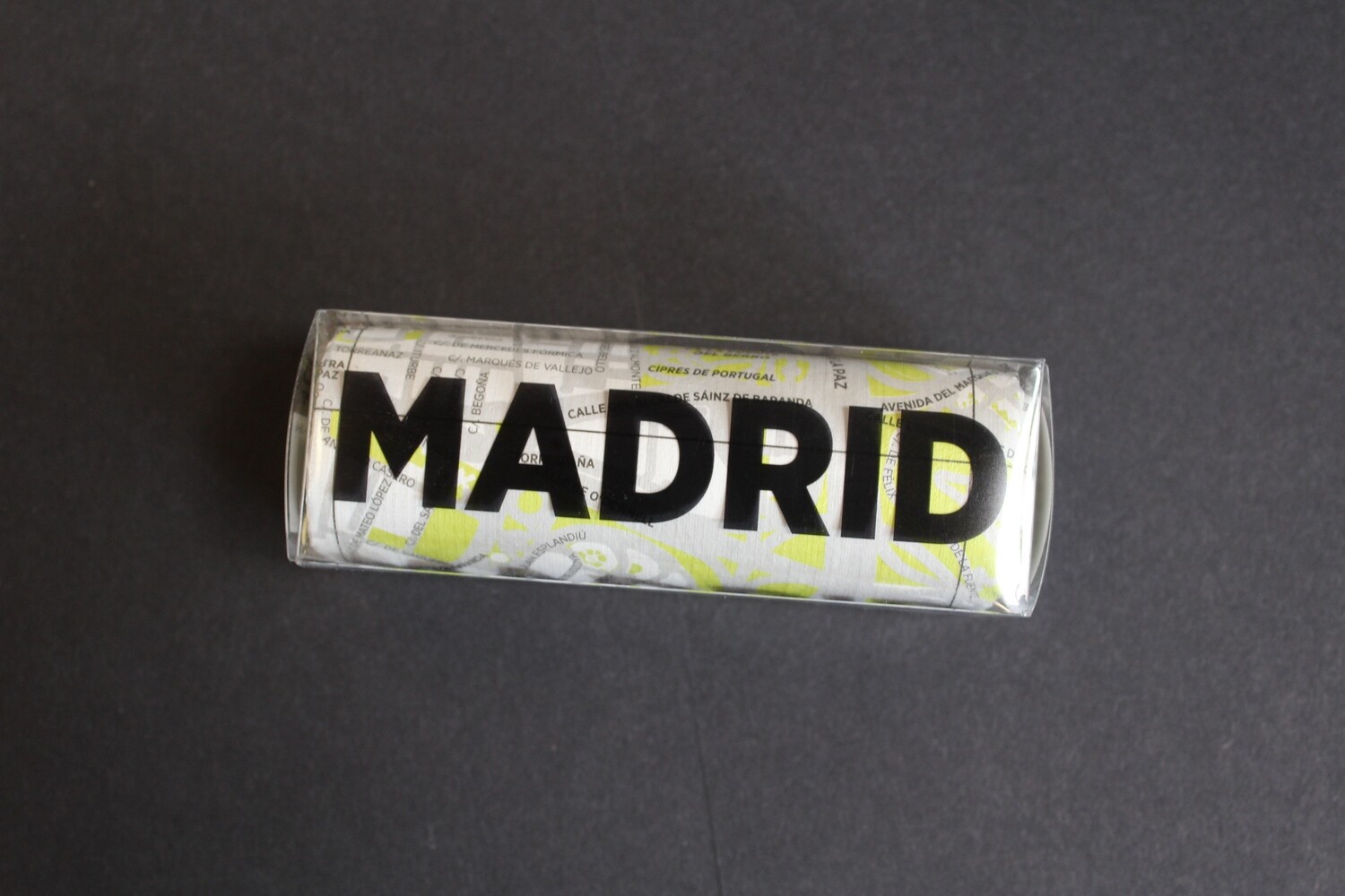 Phil the Bottle and Crumpled Map - Madrid