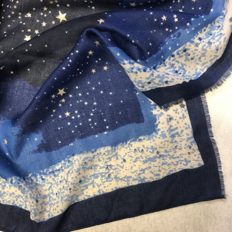 Midnight Stars Scarf