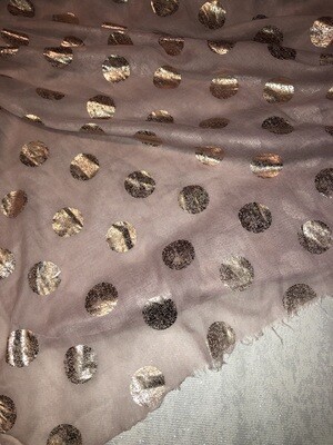 Gold Spotted Scarf
