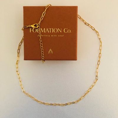 Laura Oval Chain Necklace
