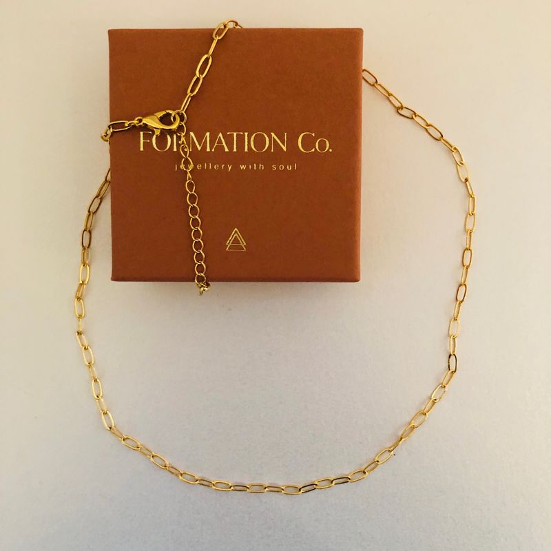 Laura Oval Chain Necklace