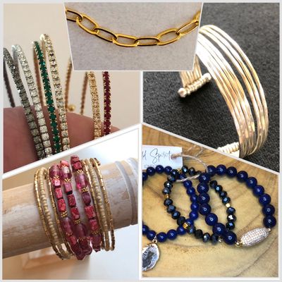 Bracelets, Bangles and Rings
