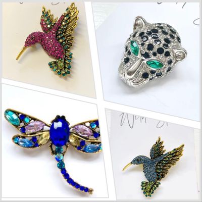 Brooches &amp; Bag Charms