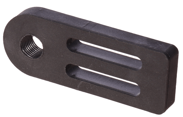 Befestigungsleiste, 8 mm breit, kurze Ausführung: R1/8 Befestigungsleiste, 8 mm breit, kurze Ausführung: R1/8