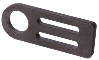 Befestigungsleiste , 5 mm breit, kurze Ausführung: Ø 16,5 mm