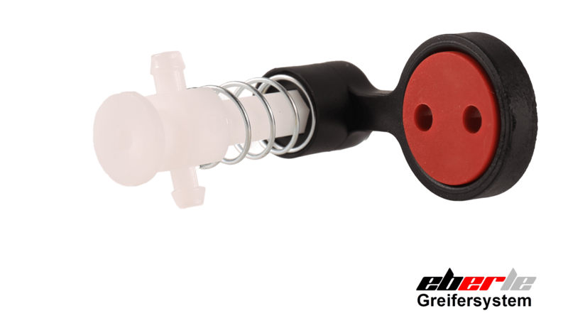 Saugeraufnahme 360°Ø 6mm (MINI), Gewicht 11 g Saugeraufnahme 360°Ø 6mm (MINI), Gewicht 11 g