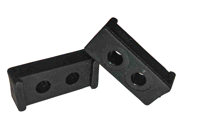 Klammer, Ausführung: Lochabstand 10,5 mm, Lochdurchmesser 5,2 mm Klammer, Ausführung: Lochabstand 10,5 mm, Lochdurchmesser 5,2 mm