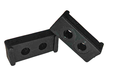 Klammer, Ausführung: Lochabstand 10,5 mm, Lochdurchmesser 5,2 mm Klammer, Ausführung: Lochabstand 10,5 mm, Lochdurchmesser 5,2 mm