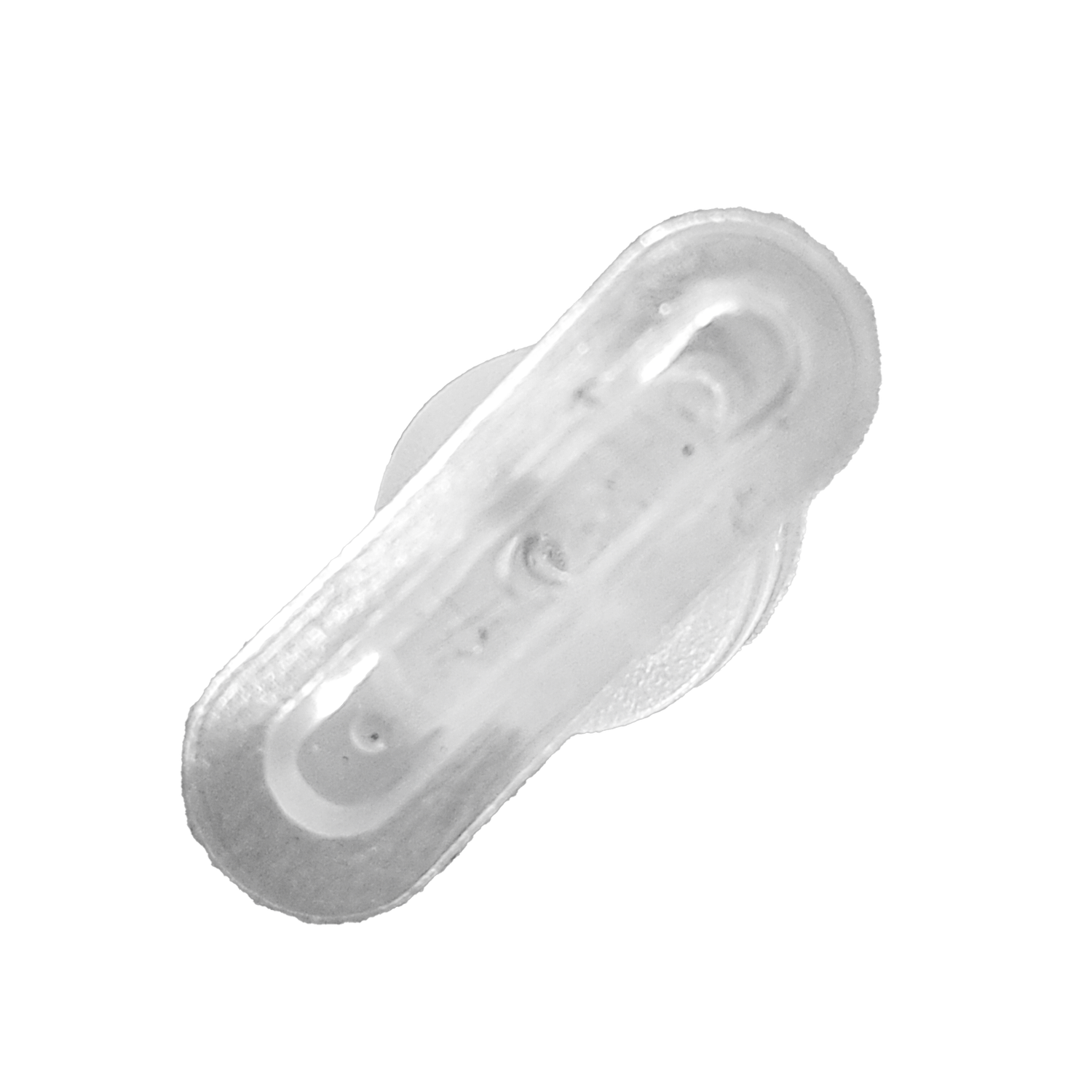 Oval / Rechteck-Flachsauger + Ohrklemme