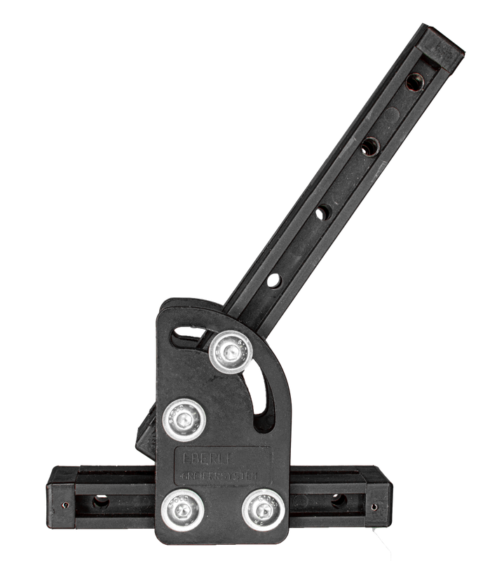 Befestigungsplatte vormontiert mit Befestigungsprofil