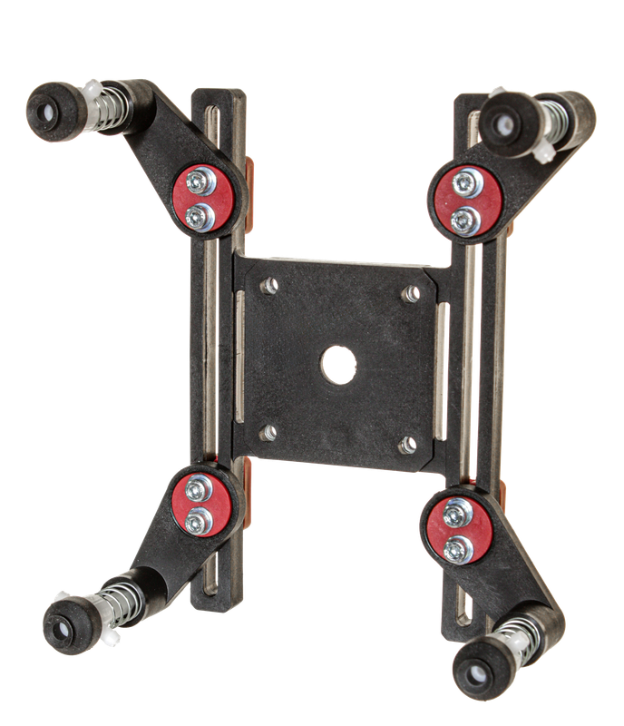 Greiferplatte vormontiert mit Seitenprofil Ausführung: 160 mm x 97 Greiferplatte vormontiert mit Seitenprofil Ausführung: 160 mm x 97
