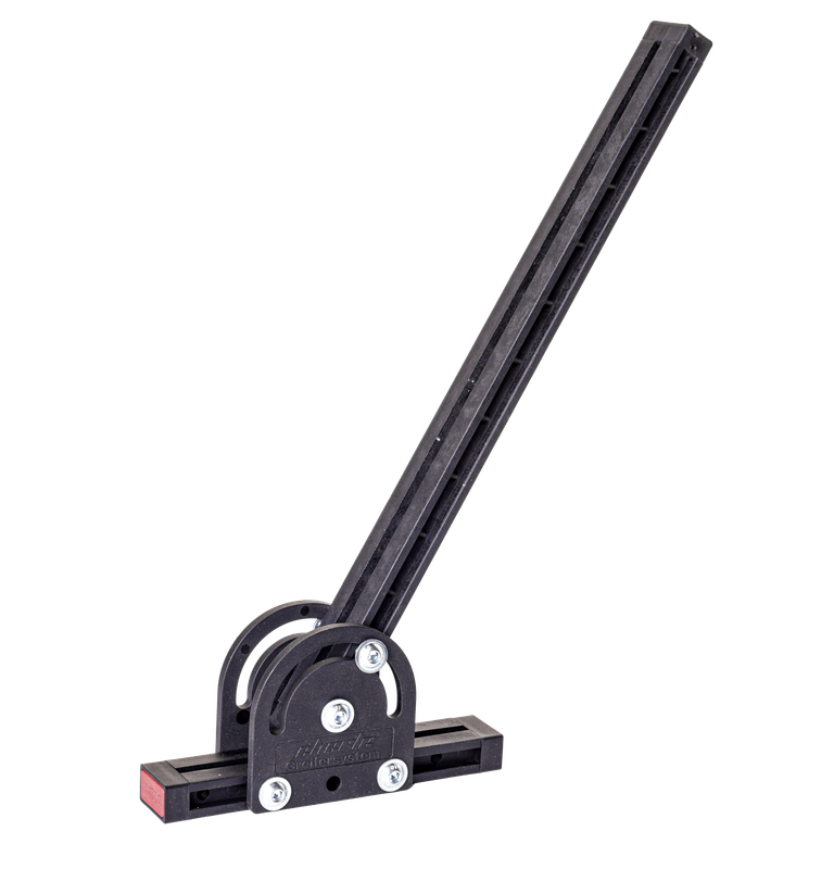 Befestigungsplatte vormontiert mit Befestigungsprofil